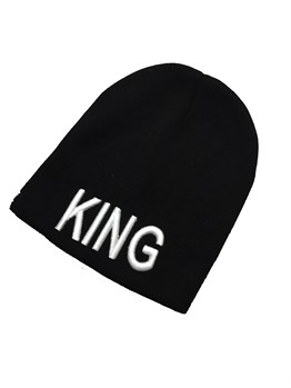 Özel Tasarım Yazılı King Bere modeli King kışlık şapkası Yazılı Bere modelleri