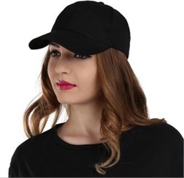 Bayan Siyah Şapka Modeli