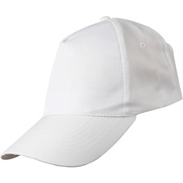 Beyaz Şapka Modeli Klasik Beyzbol Modeli